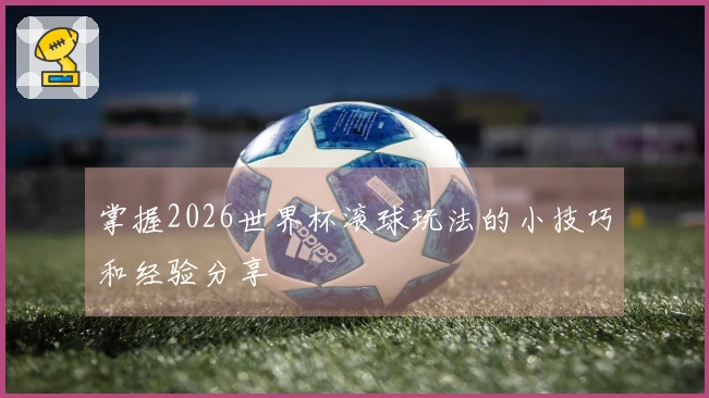 掌握2026世界杯滚球玩法的小技巧和经验分享